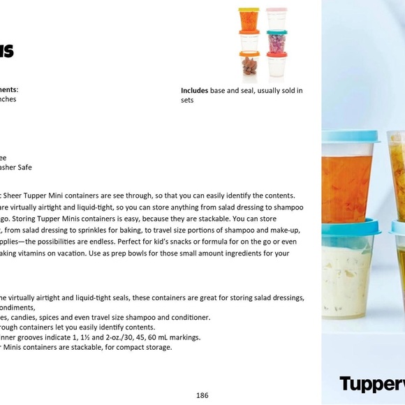 New Tupperware Minis - Picture 5 of 7